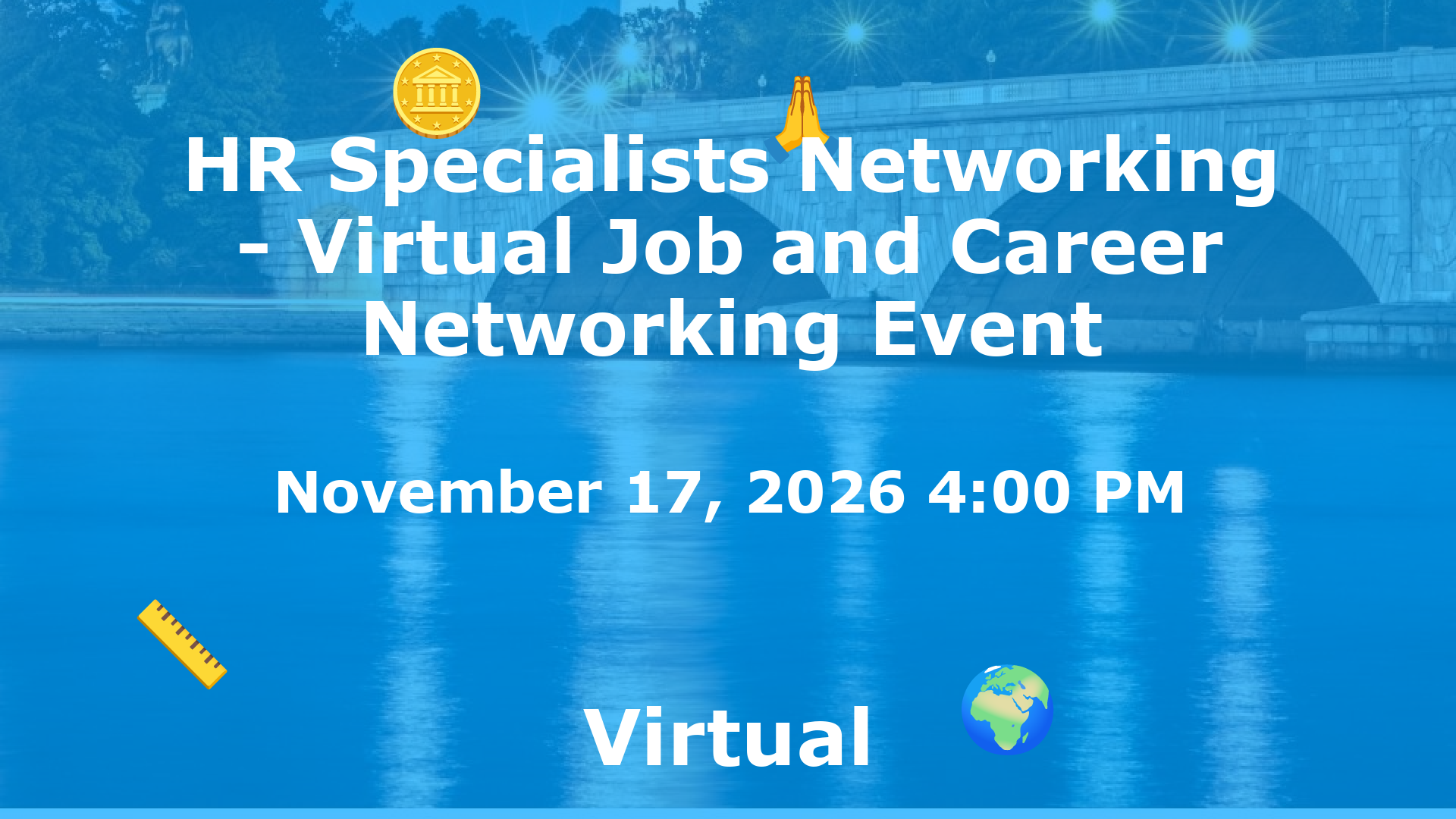 HR Specialists Networking - Virtual Job and Career Networking Event event image